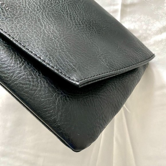 Matt and Nat Black Vegan Leather Clutch Bag - Picture 8 of 16